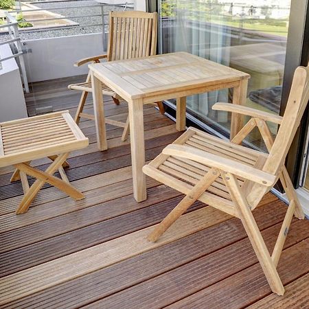 Fewo1846 Intermar - Strandbude - Studioapartment Mit Balkon Und Meerblick Глюксбург Екстер'єр фото